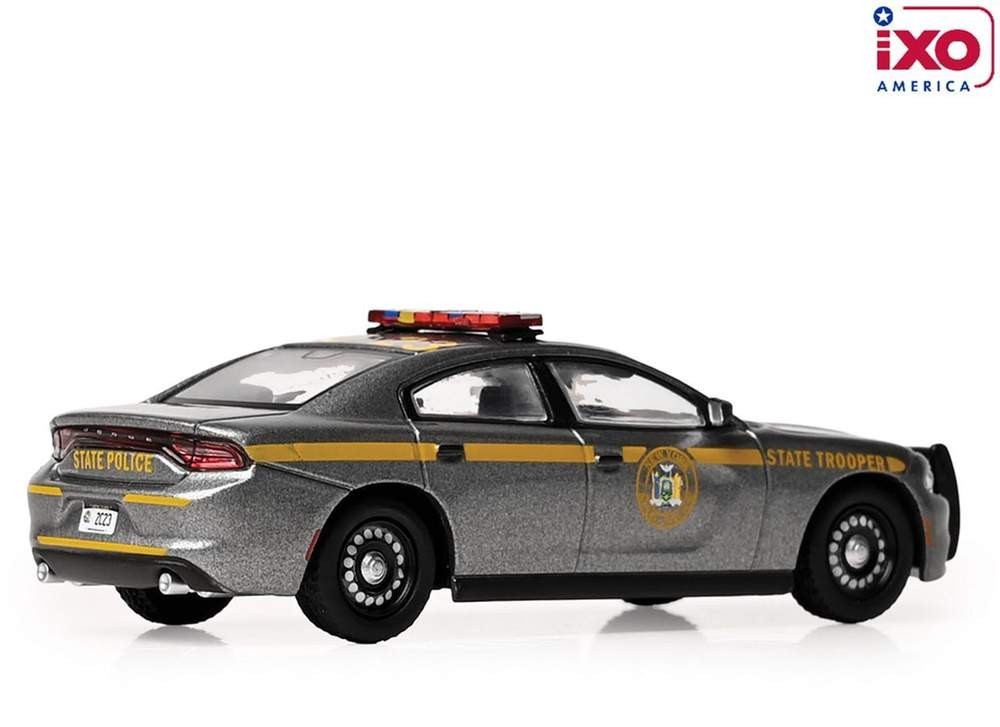 2023 Dodge Charger Pursuit – New York State Police 1:64 Scale – IXO IA64025