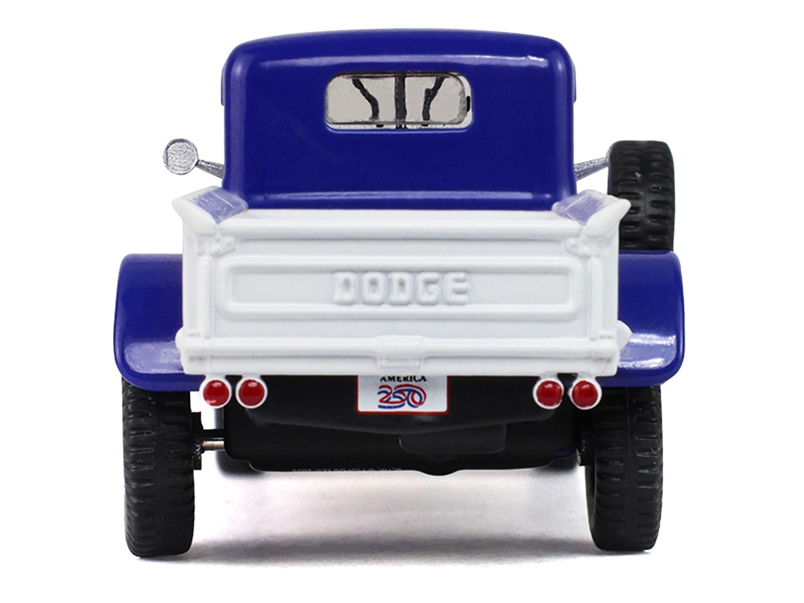 1946 DODGE POWER WAGON PICKUP “AMERICA 250” 1/64 DIECAST BY GREENLIGHT 28180 E