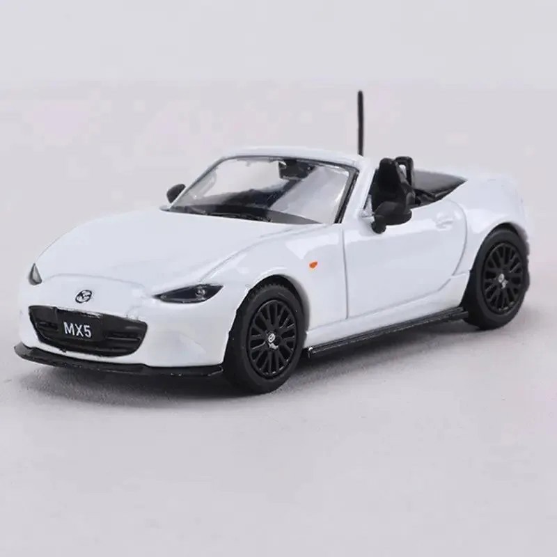 GCD 1/64 2024 Mazda MX-5 RF Alloy Motor Vehicle Diecast Models Car Toys Colle