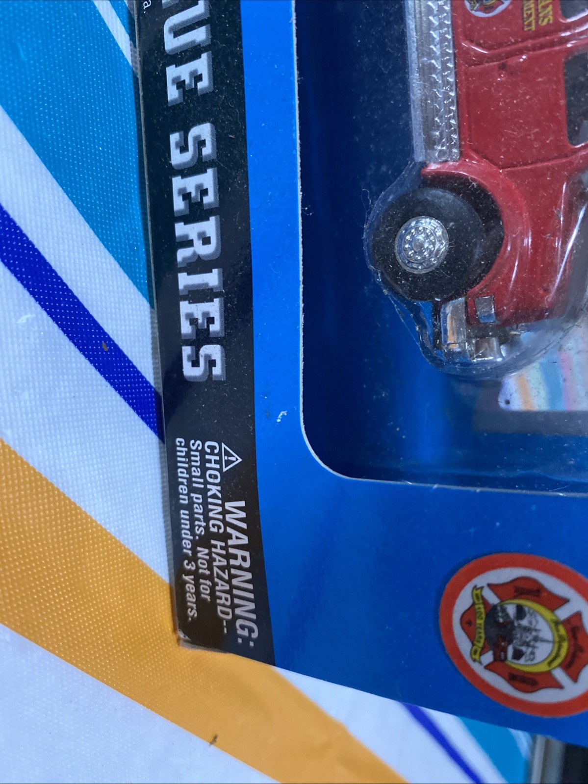 Road Champs Die Cast 1998 Fire Department Pumper Truck Ships Free!