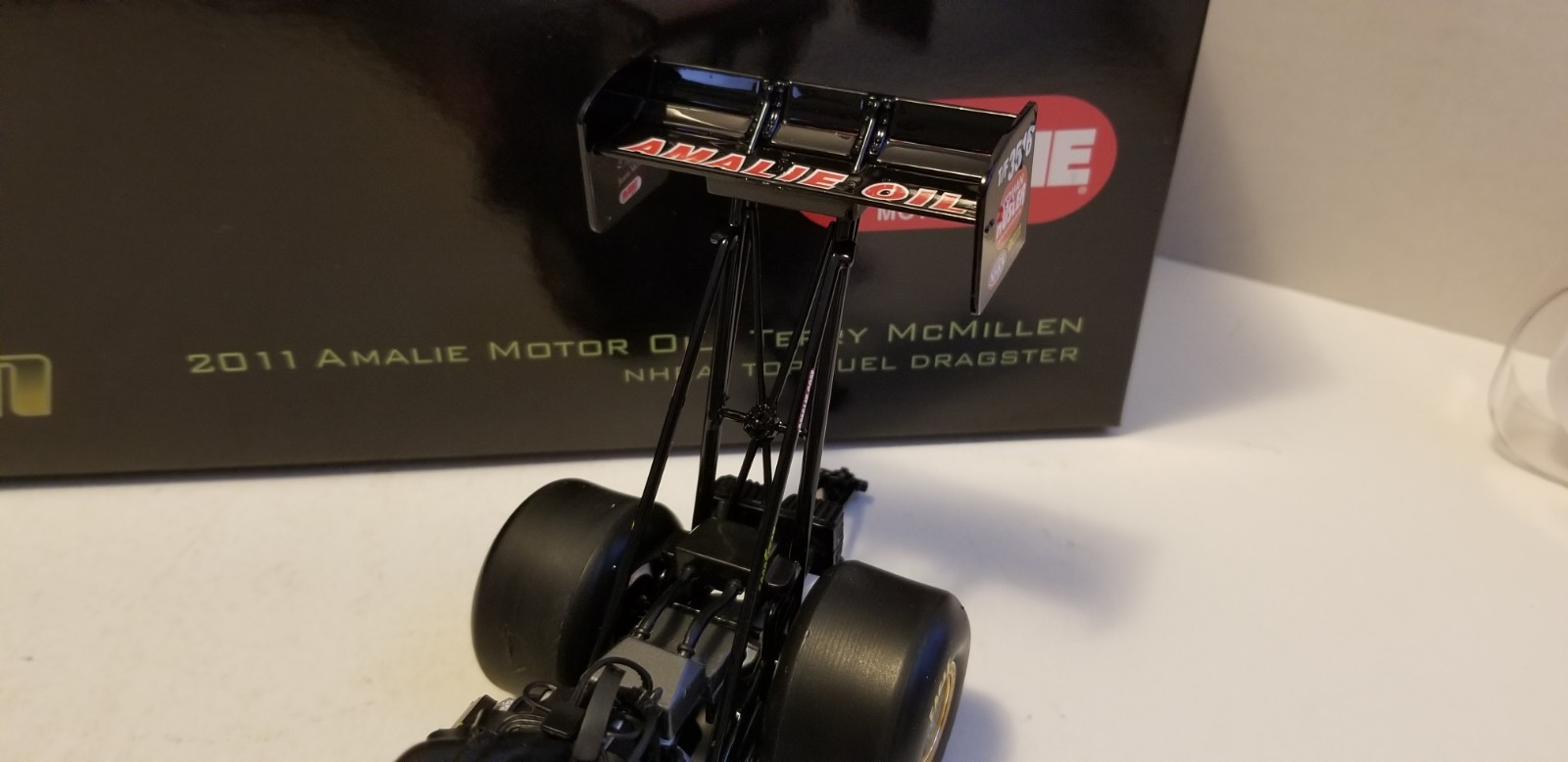 Terry Mcmillen 2011 AMALIE MOTOR OIL NHRA Top Fuel Dragster 1/24 By AUTO WORLD