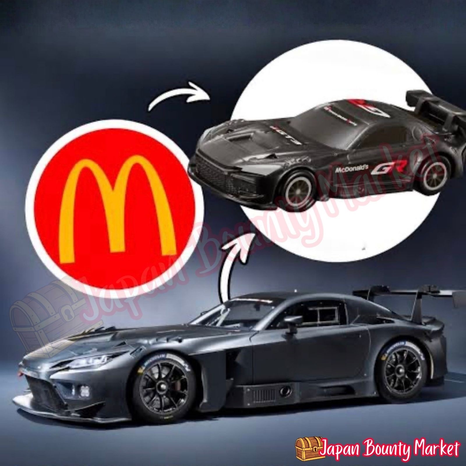 Japan McDonald’s Happy Meal Tomica GR GT3 2026 Toyota Gazoo Racing Japan