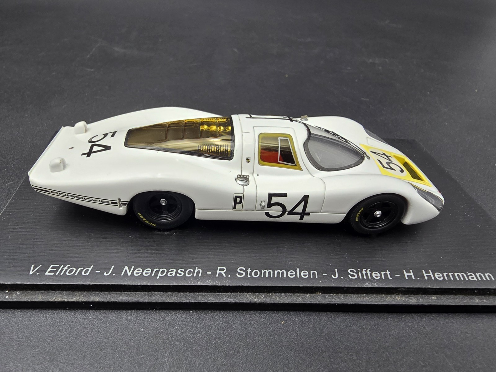 Porsche 907 No 54 1968 Daytona 24 Hours Winner