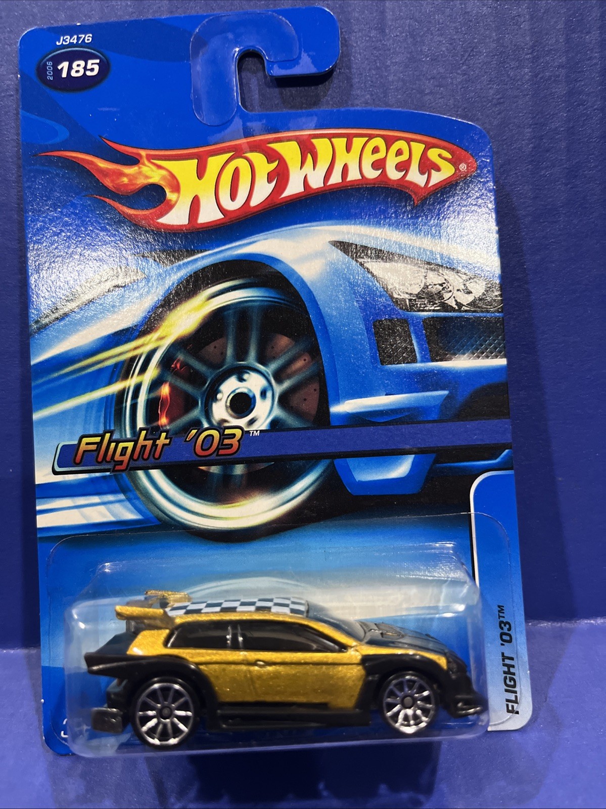 2006 Hot Wheels Flight ’03 #185 Gold