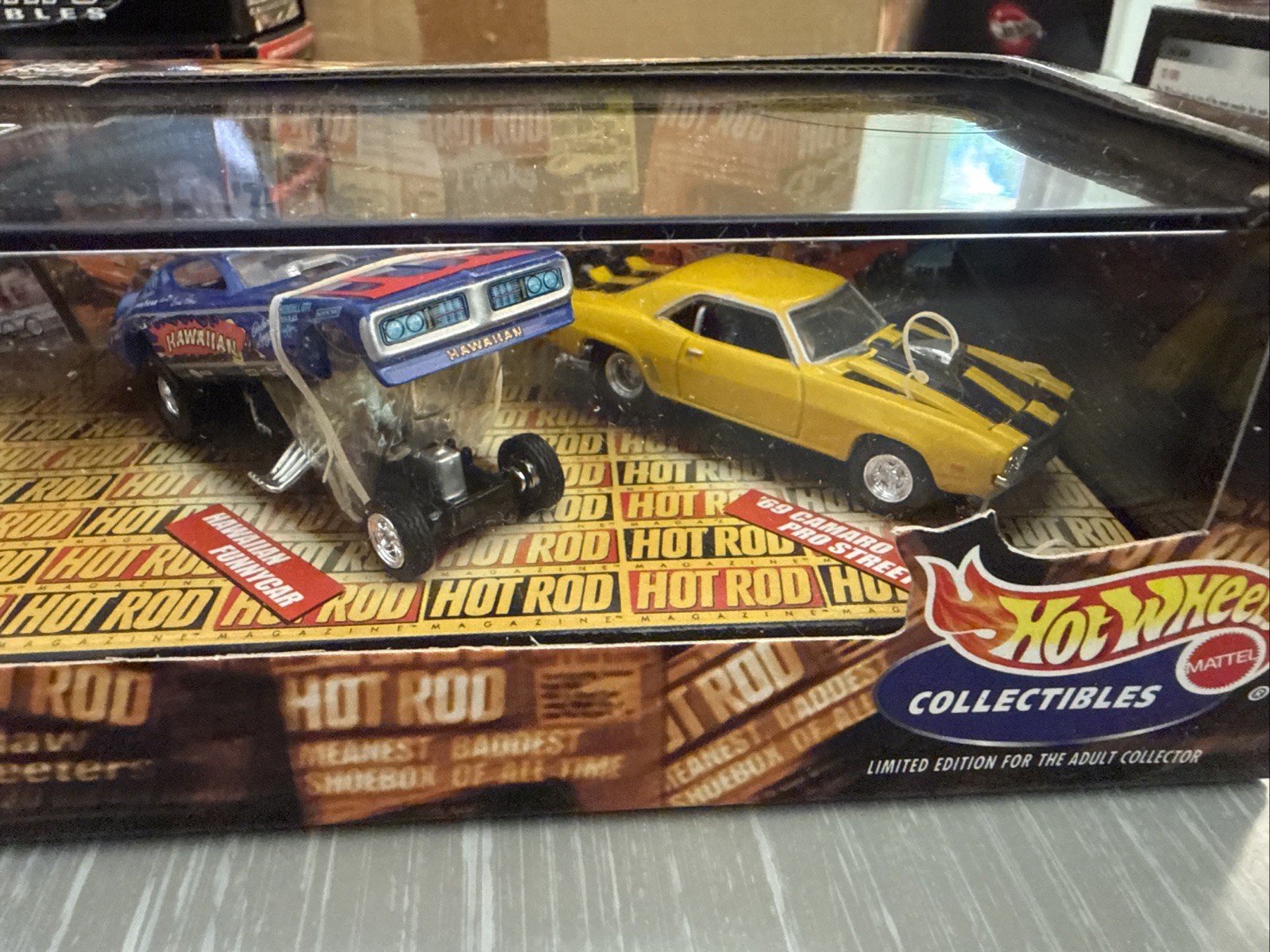 NEW 1999 Hot Wheels Collectibles Hot Rod Series 4 Hot Rod Magazine 4-Car Set