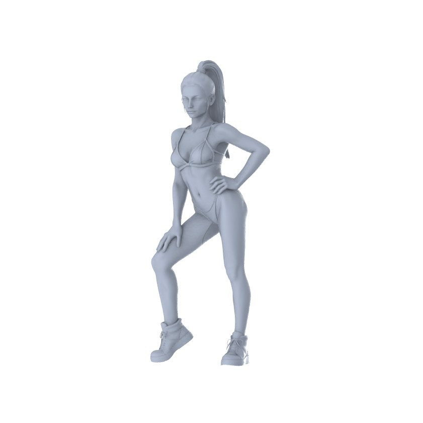 LYTR638 1/64/87/160 Modern Sexy Hot Girl Style Young Female Multi-Pose SixPerson