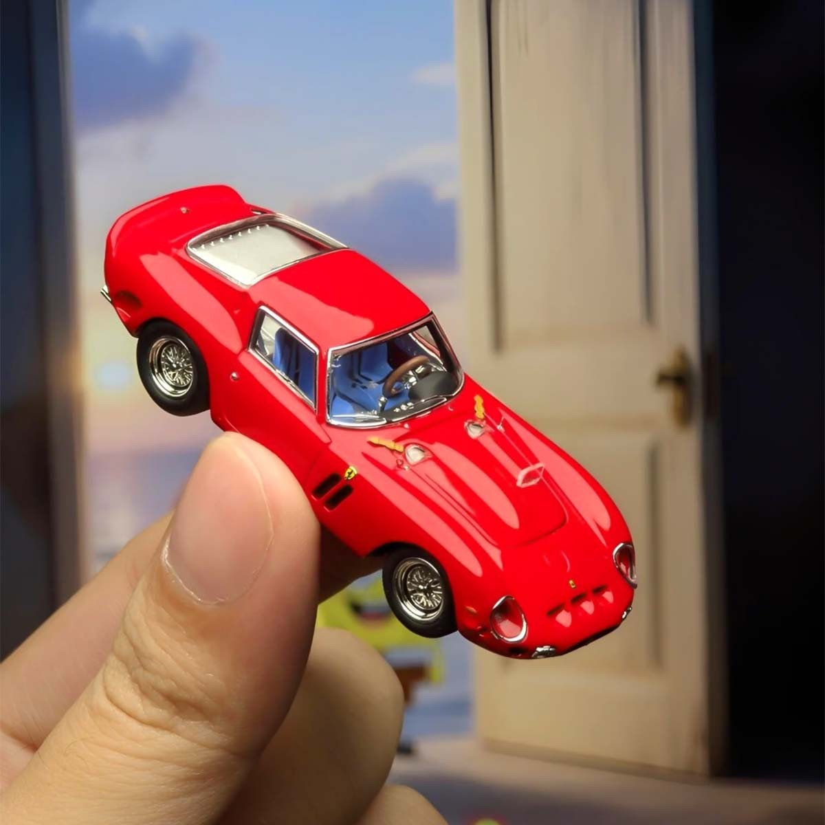 Classic Lover 1:64 Ferrari 250 GTO Red Alloy Diecast Car Model