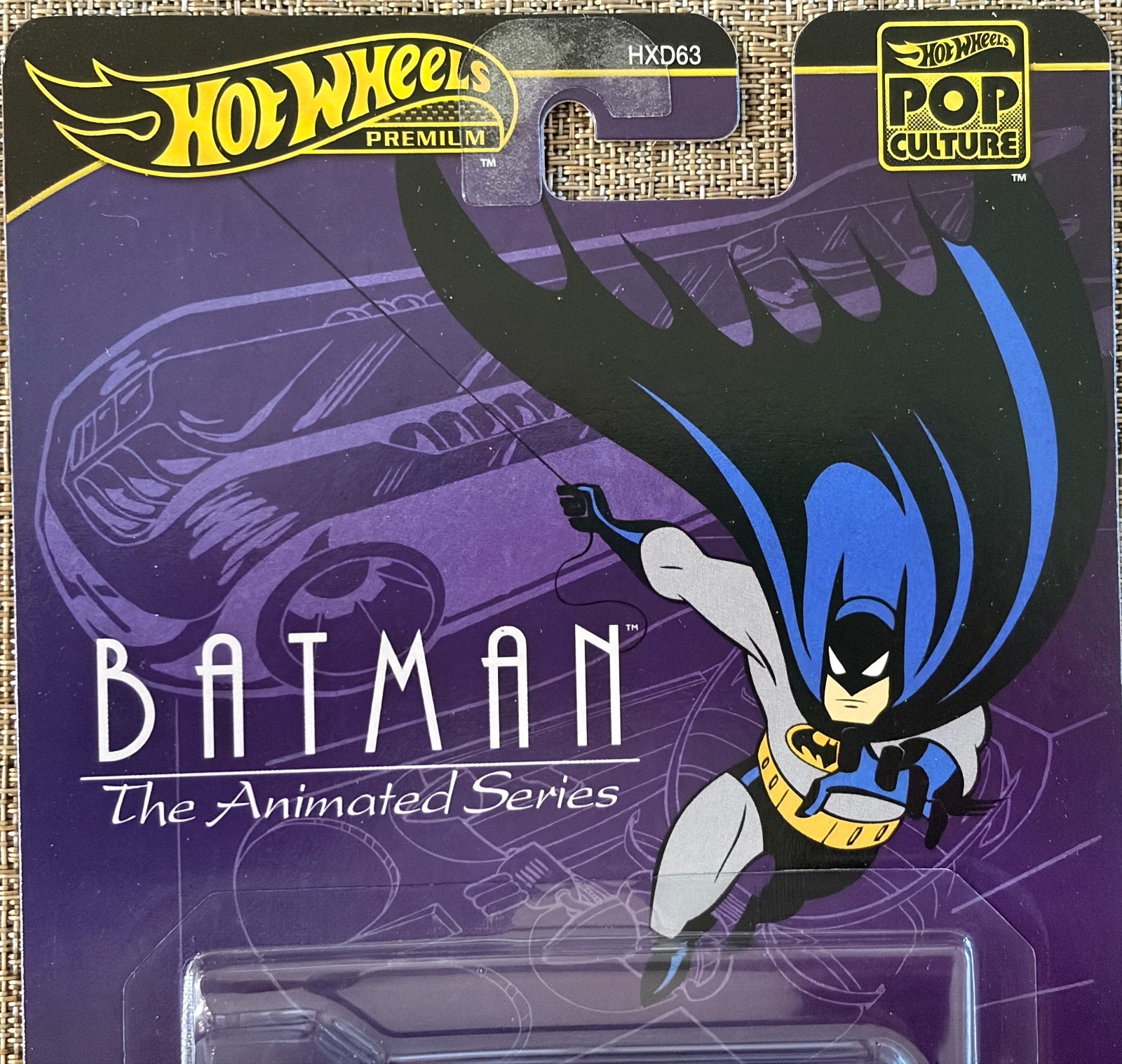 2025 Hot Wheels Pop Culture Batman The Animated Series Batmobile , Free Shipping