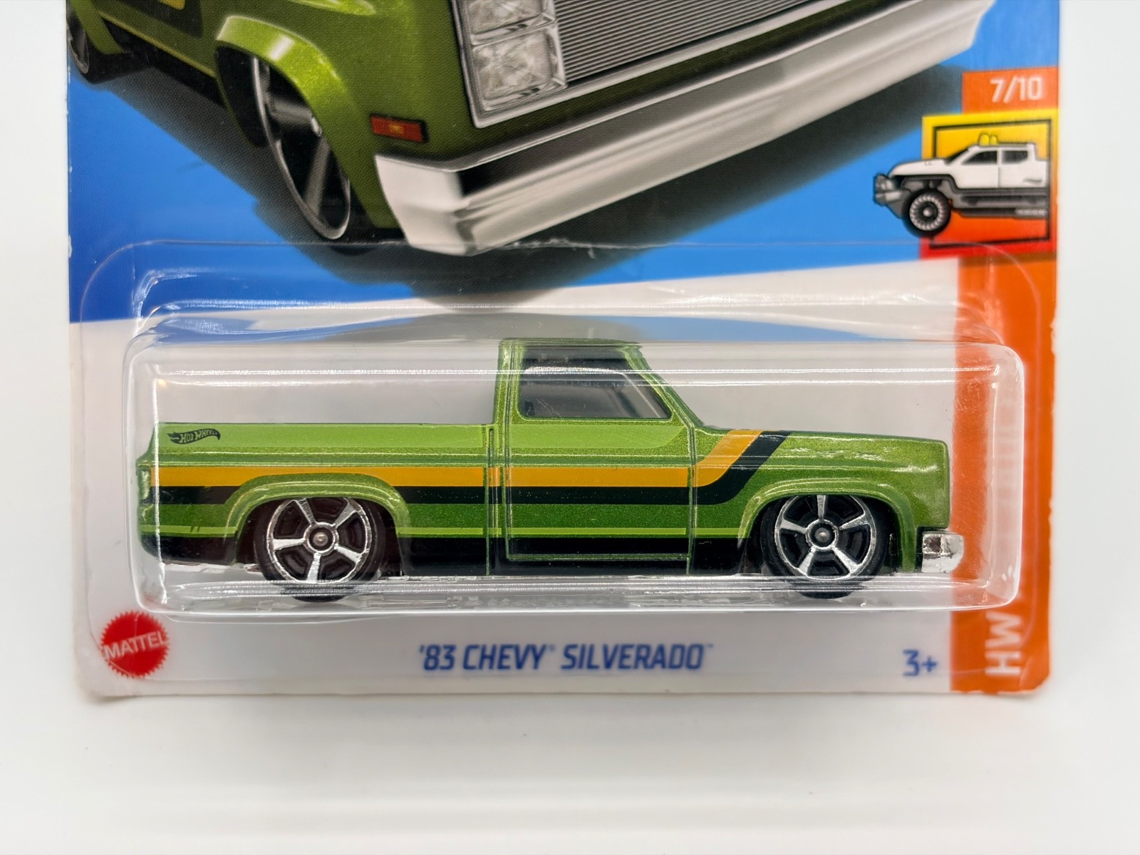 Hot Wheels 2022 HW Hot Trucks~Ram 1500 Rebel, Mazda Repu, Chevy Silverado 1:64
