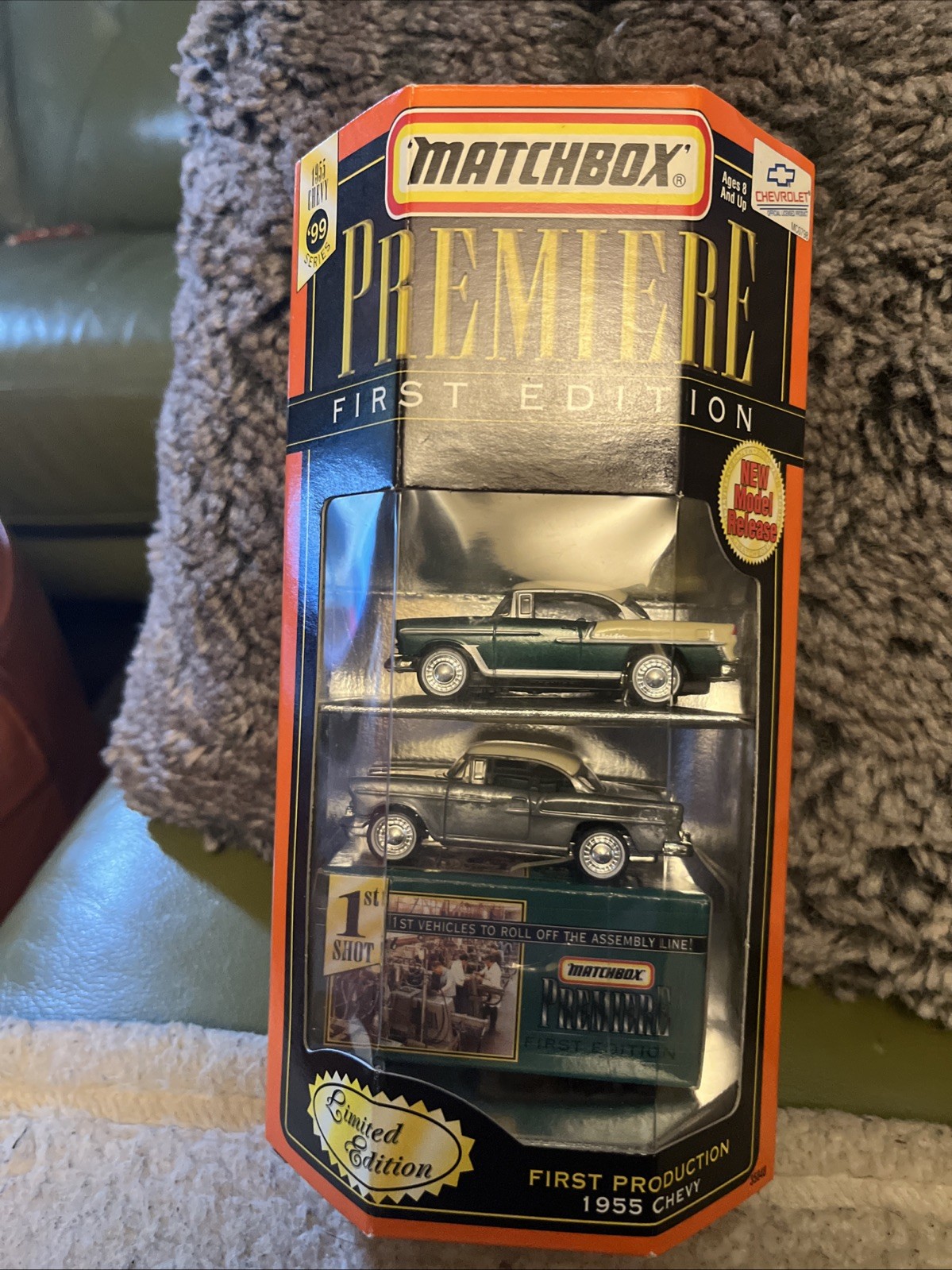 MATCHBOX PREMIERE FIRST EDITION 1955 CHEVY FIRST PRODUCTION NIB