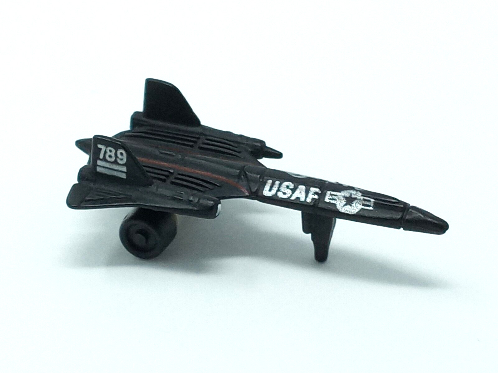 Micro Machines Funrise 1988 mini USAF Lockheed Martin SR-71 Blackbird “789” #2
