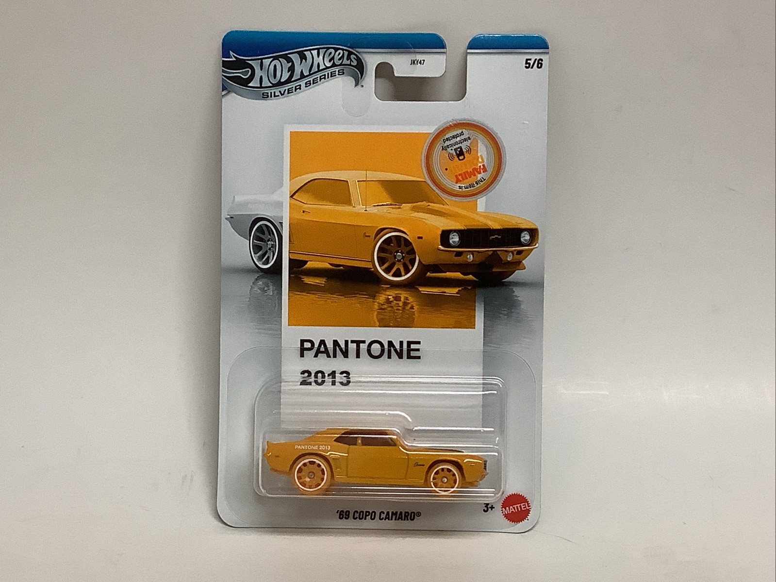 Hot Wheels Silver Series Pantone Full set of 6 In Protectors