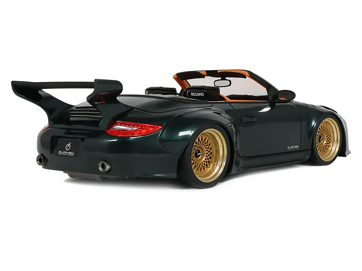 2024 Porsche 911 (997) Old & New Tokyo Auto Salon Cabriolet Dark Green Metallic