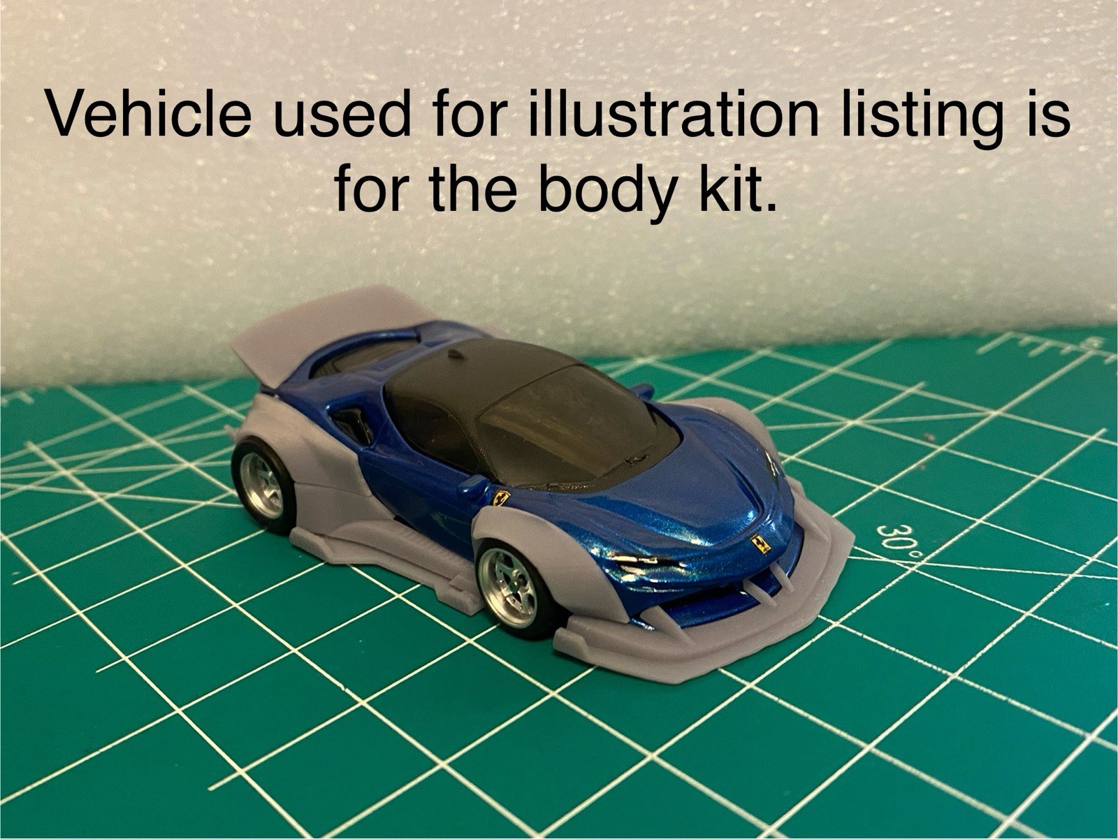 1/64 Scale Body Kit For Hotwheels Ferrari SF90 Stradale Diecast Custom Build