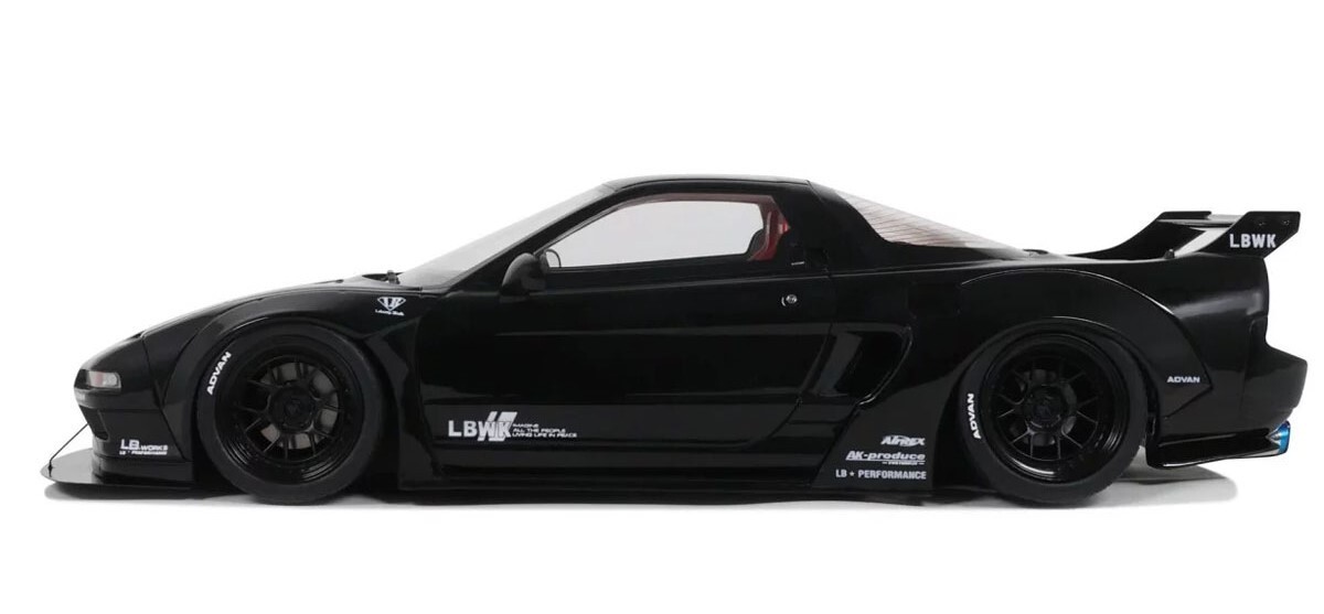 OttO mobile LB WORKS Honda NSX NA1 Black 2020 1/18 Top Mint JAPAN