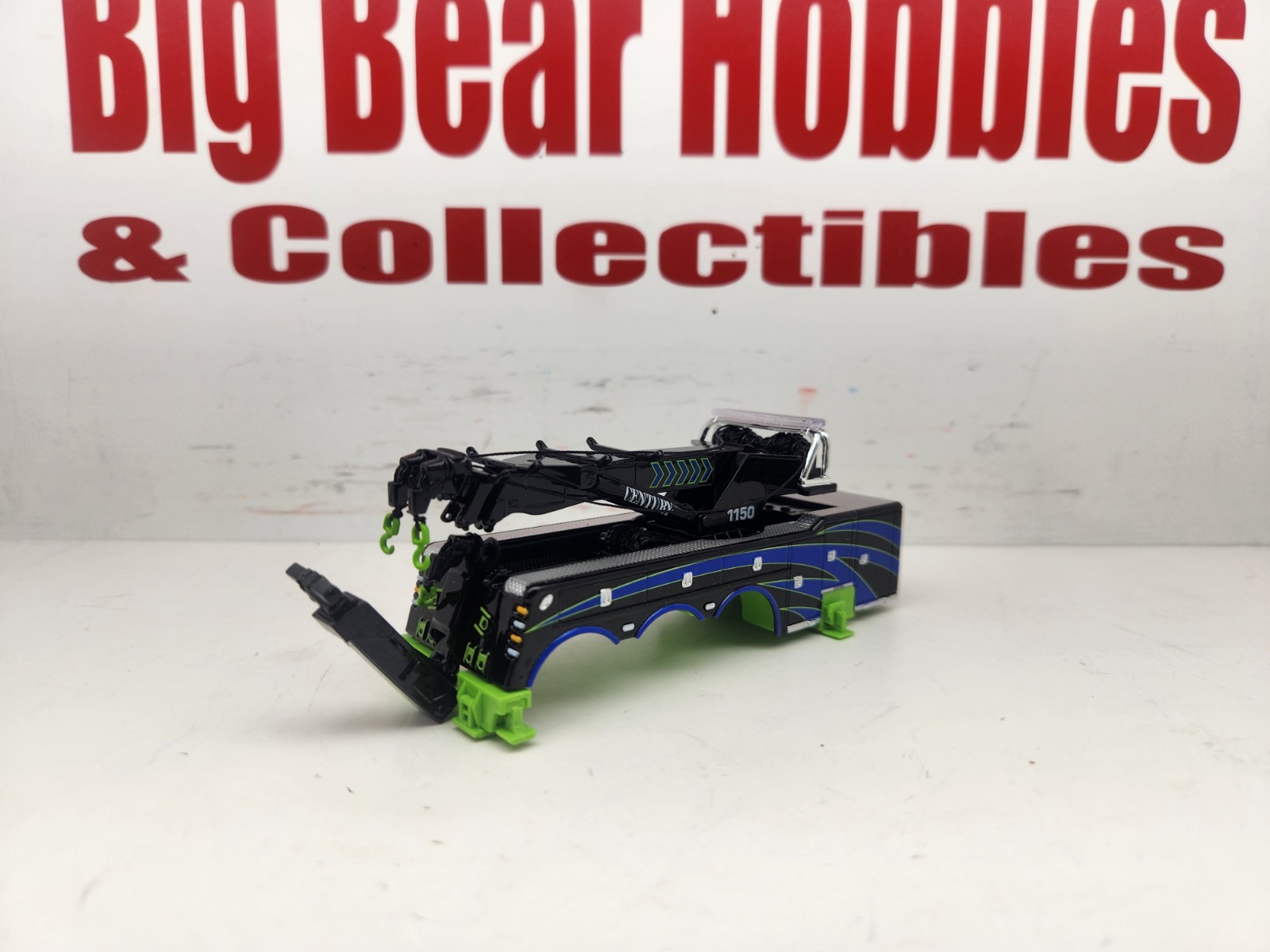 1/64 DCP Black, Blue, Grabber Green Century 1150 Rotator Body For Customs