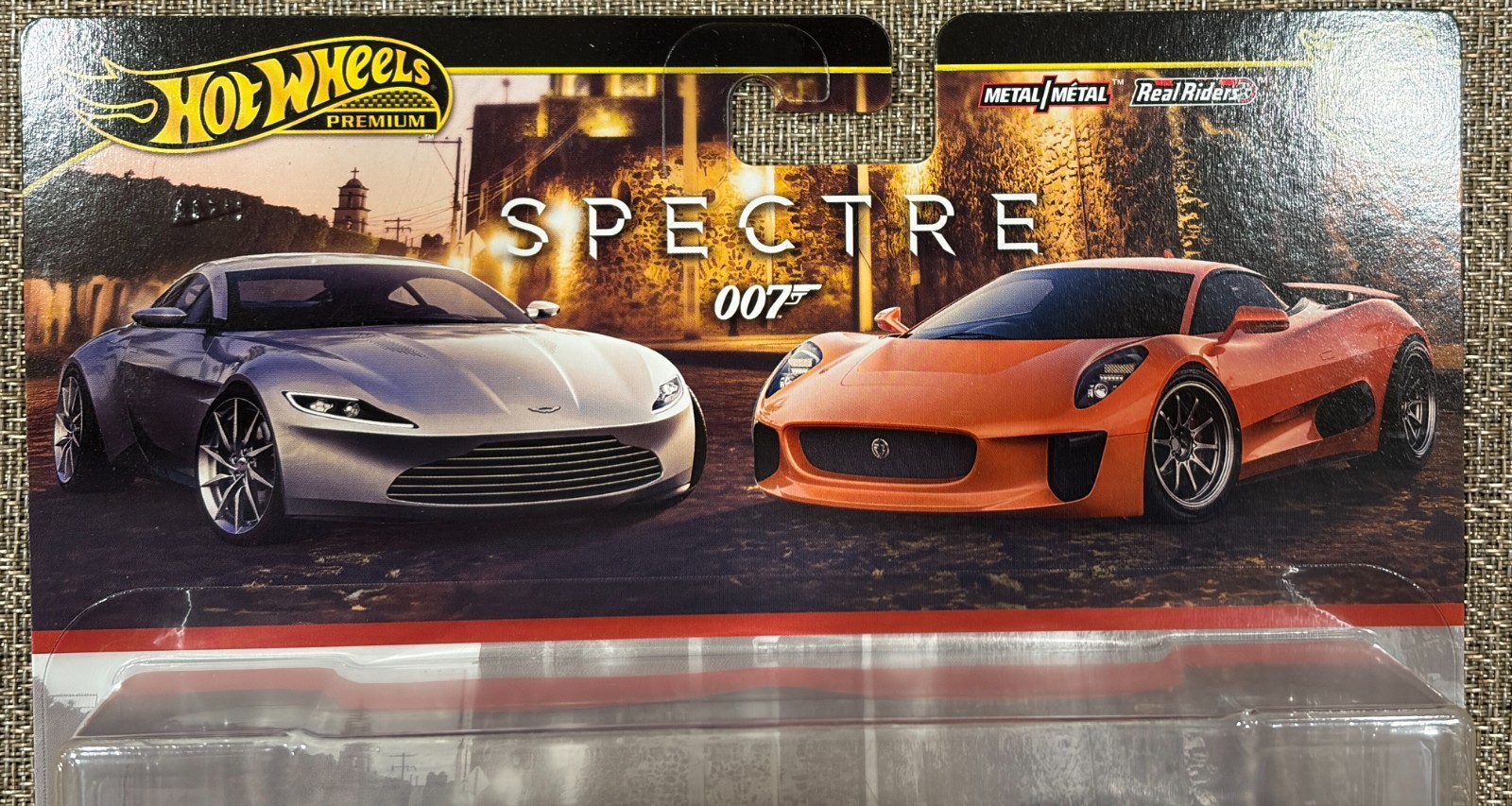 2025 Hot Wheels 2 Pack , Spectre James Bond , Aston Martin DB10 , Jaguar C-X75