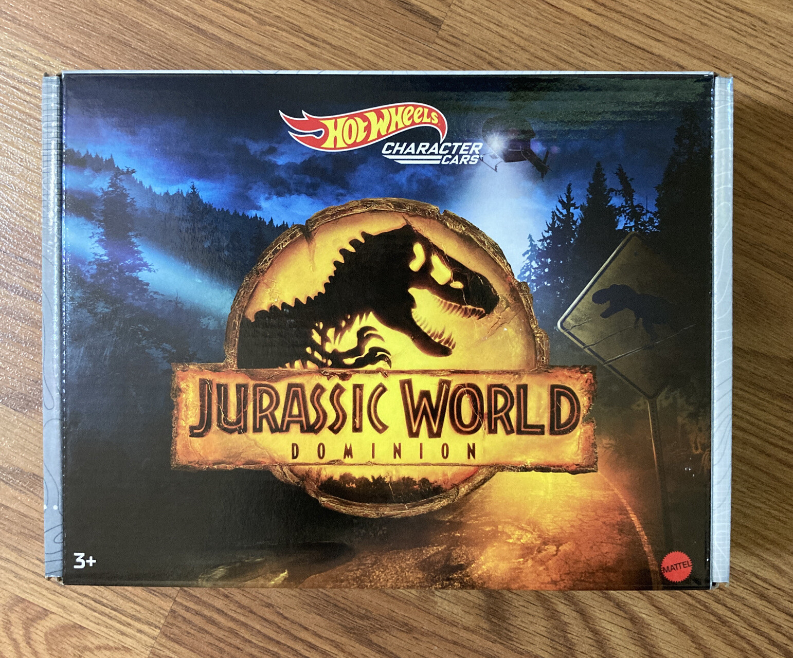 Hot Wheels Jurassic World Dominion 2022 Dinosaur Character Car 5 Pack Box Set