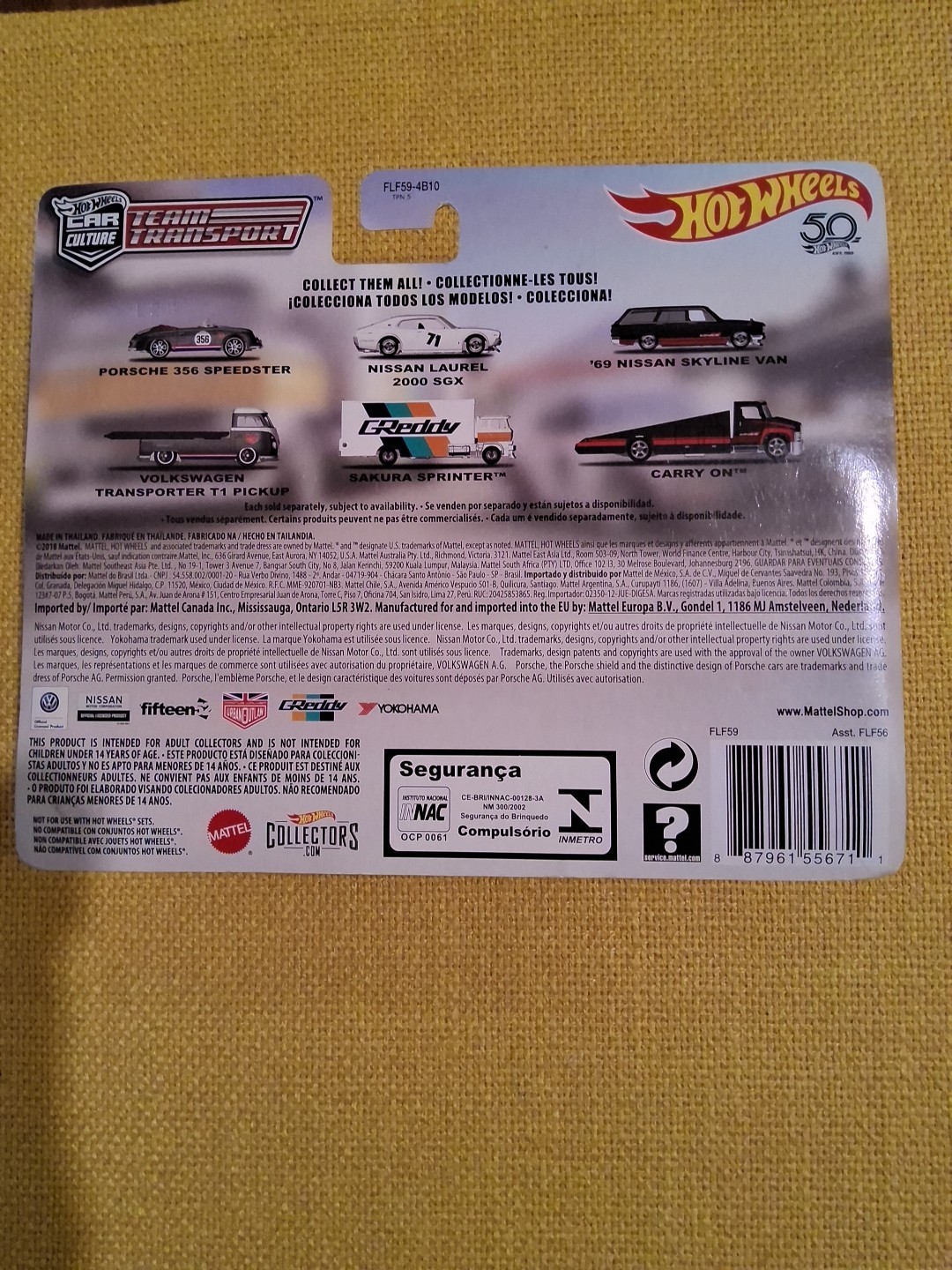Hot Wheels Team Transport NISSAN LAUREL 2000 SGX SAKURA SPRINTER 🔥02