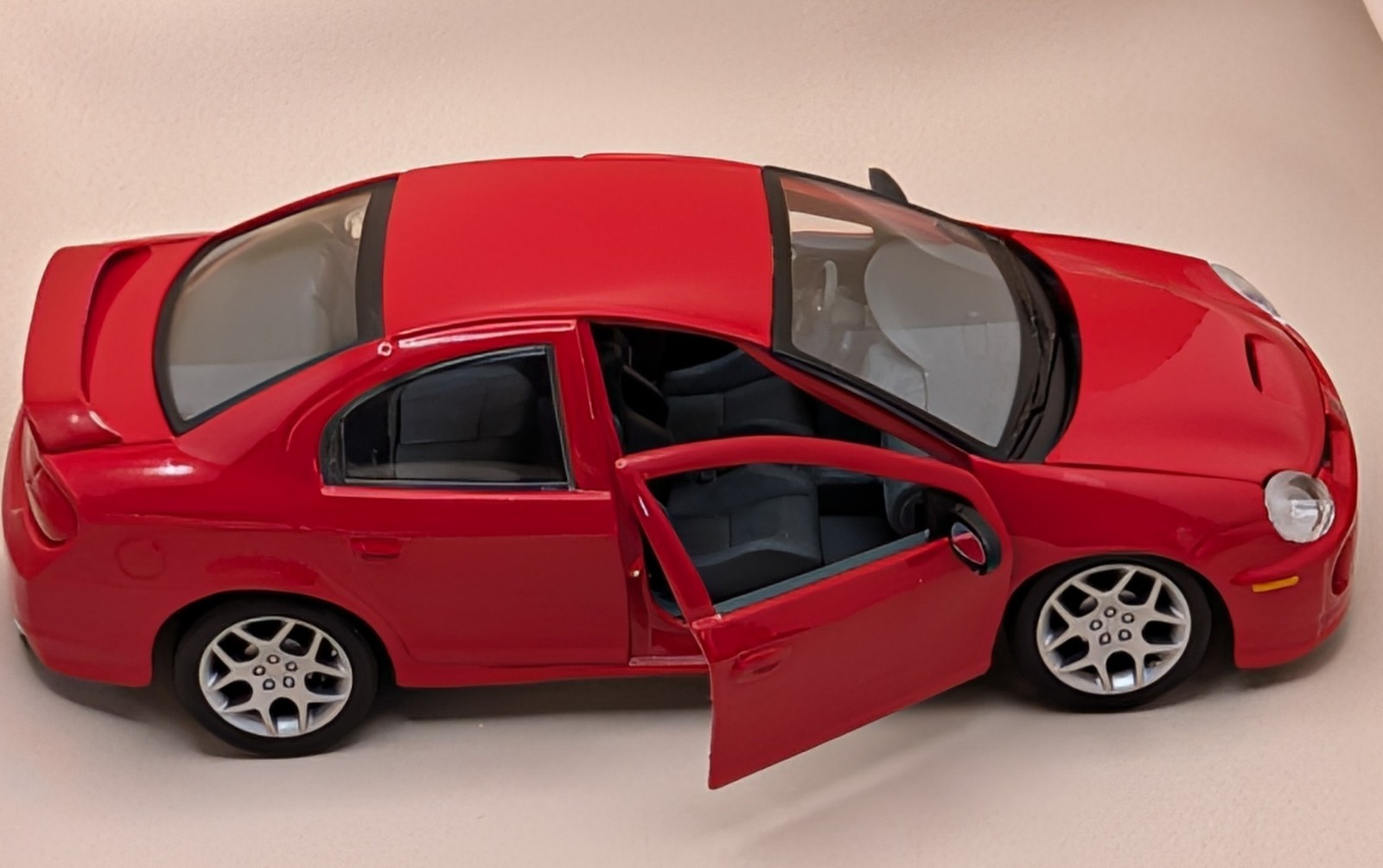 RARE Maisto 1:24 Scale RED 2003 DODGE NEON SRT-4 Diecast MODEL CAR MINT! No Box