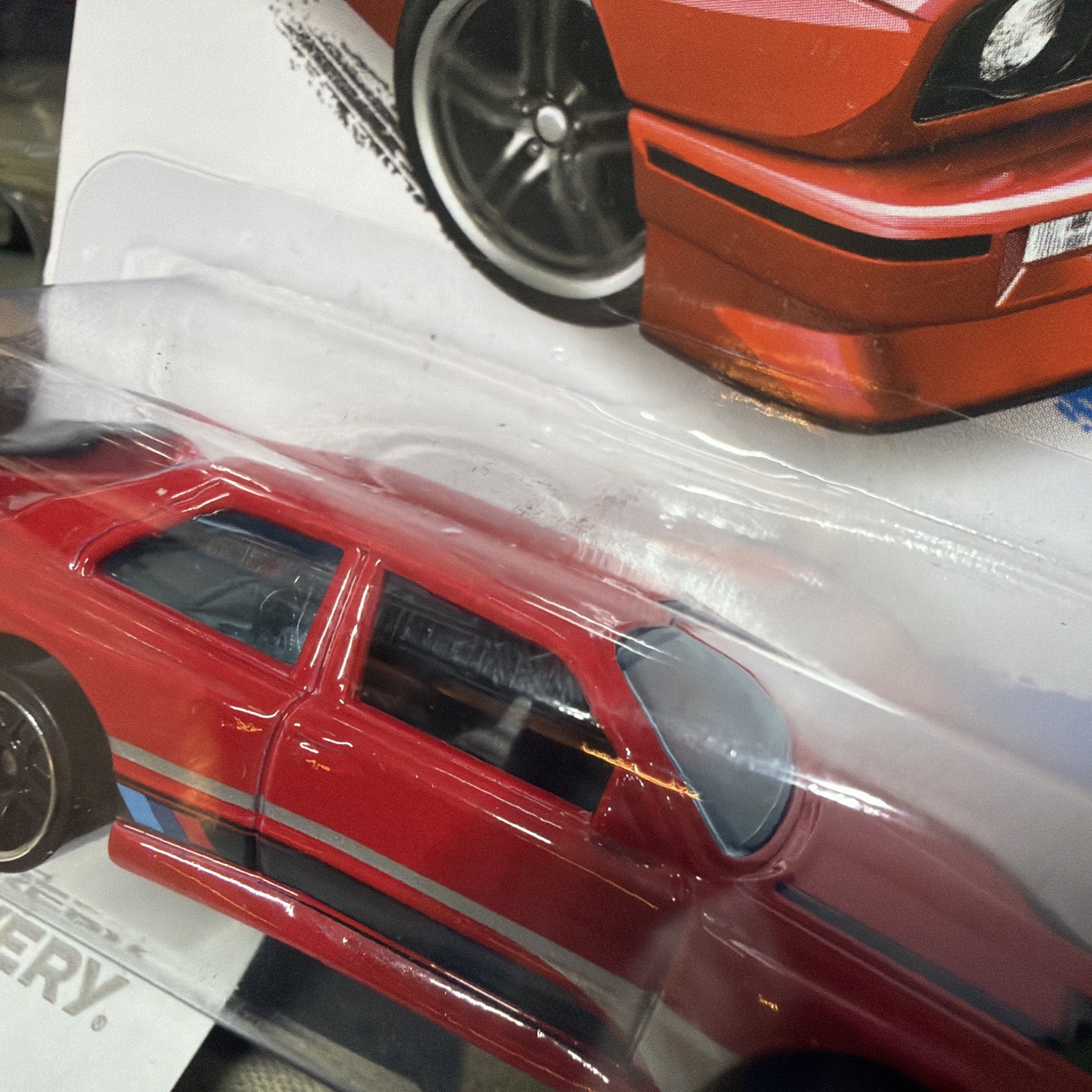 🌃ERROR Interior reversed 2013 Hot Wheels RED ’92 BMW M3 195/250 Workshop 🌃