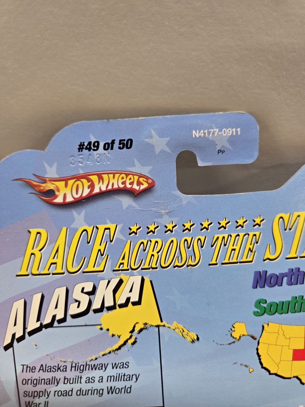 2008 Hot Wheels Connect Cars 50 States Alaska Hummer H2 Diecast Truck #49