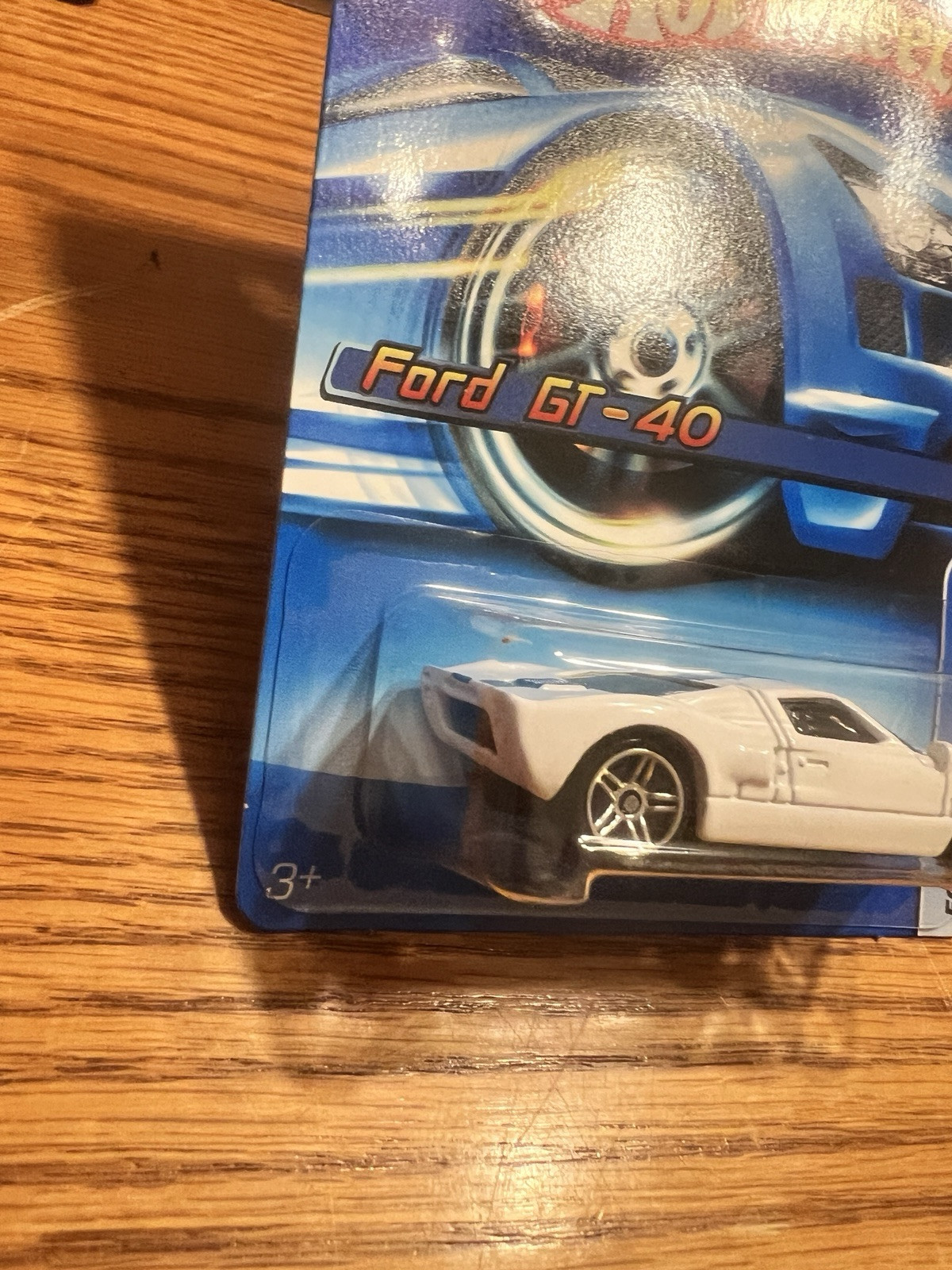 Hot Wheels Ford GT-40 K-Mart Exclusive Blue Card #162 2005 🛞🛞🛞