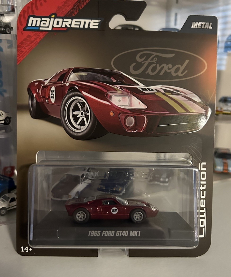 MAJORETTE 1/64 1965 FORD GT40 MK1 NICE PRESENTATION NIB