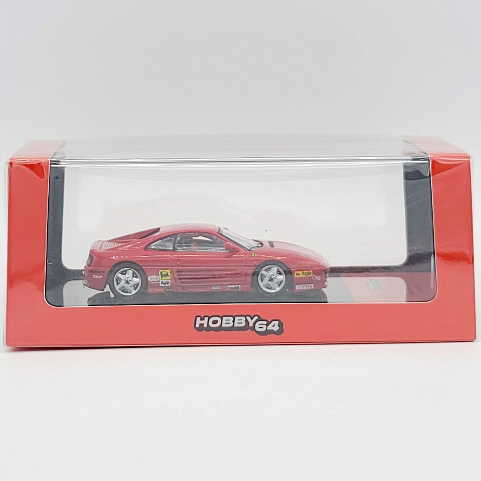 Tarmac Works / iXO Ferrari 348 Challenge Presentation – 1:64 (2025 Hobby64)