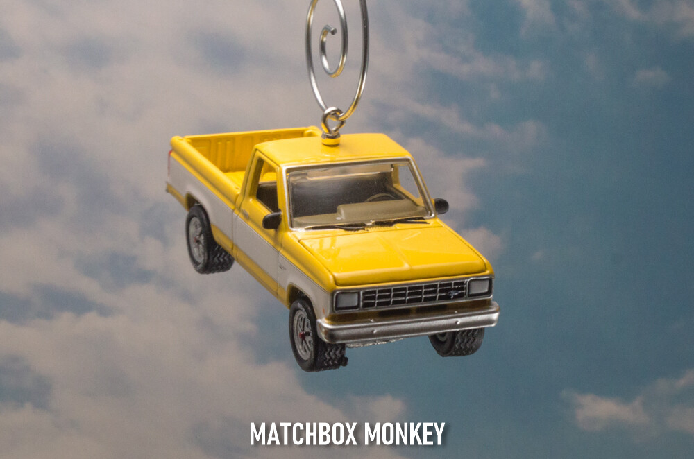 1983 Ford Ranger XL Pickup Truck Custom Christmas Tree Ornament 4X4 RARE Adorno