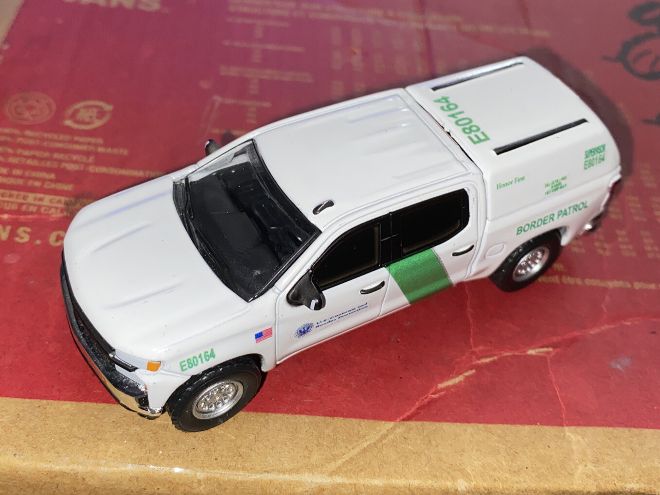 Kitbash 1/64 2022 Silverado US CUSTOMS & BORDER PROTECTION Homeland Security