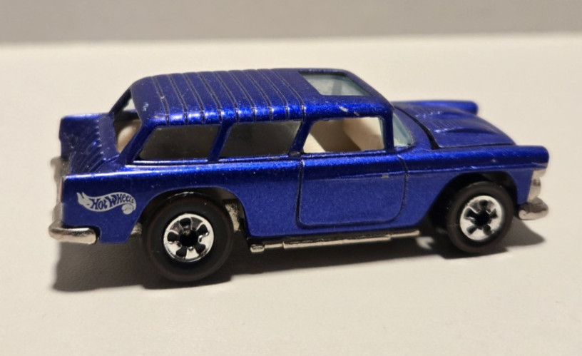 (1993) Hot Wheels Vintage Collection Classic Nomad Metallic Blue Redline Replica