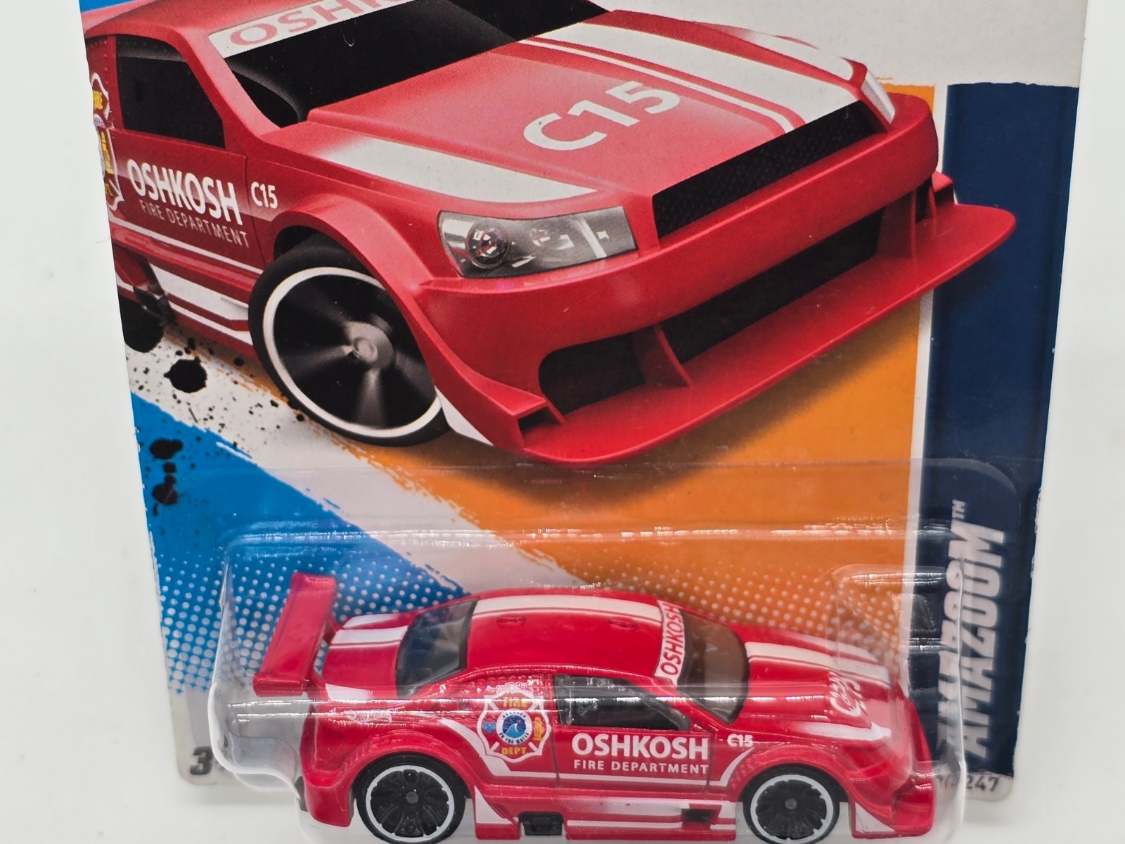 Hot Wheels – HW Main Street ’12 – Amazoom – Oshkosh Fire Dept.