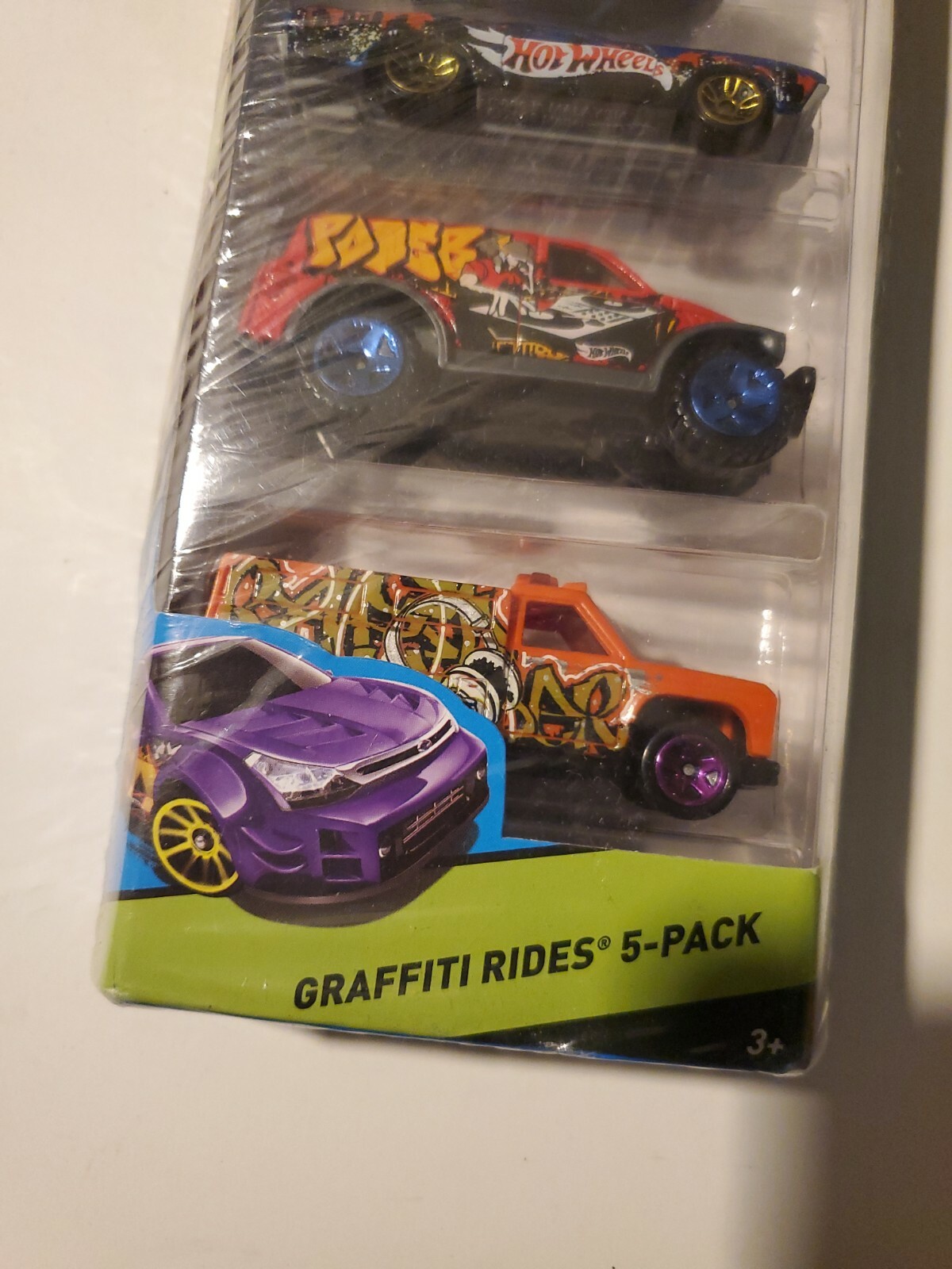 New Sealed Hot Wheels HW Workshop Graffiti Rides 5-Pack 2014 (USA SHIPS FREE)