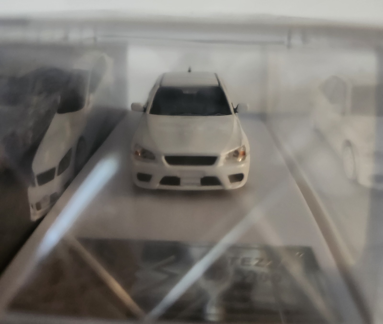BBS 1/64 Lexus Altezza RS200 White/Black Diecast Car Model Unopened Box