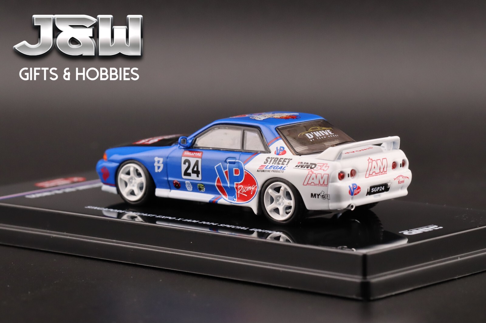 Inno64 Nissan GT-R R32 Singapore Diecast Expo X IAM 2024 Special Edition 1/64