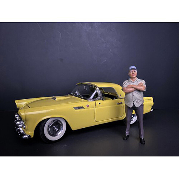 “WEEKEND CAR SHOW” FIGURINE II FOR 1/24 SCALE MODELS BY AMERICAN DIORAMA 38310