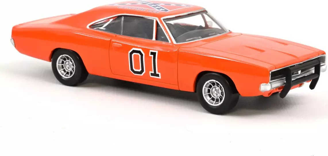 1969 Dodge Charger General Lee Bo and Luke Duke’s car in 1:43 scale by Norev