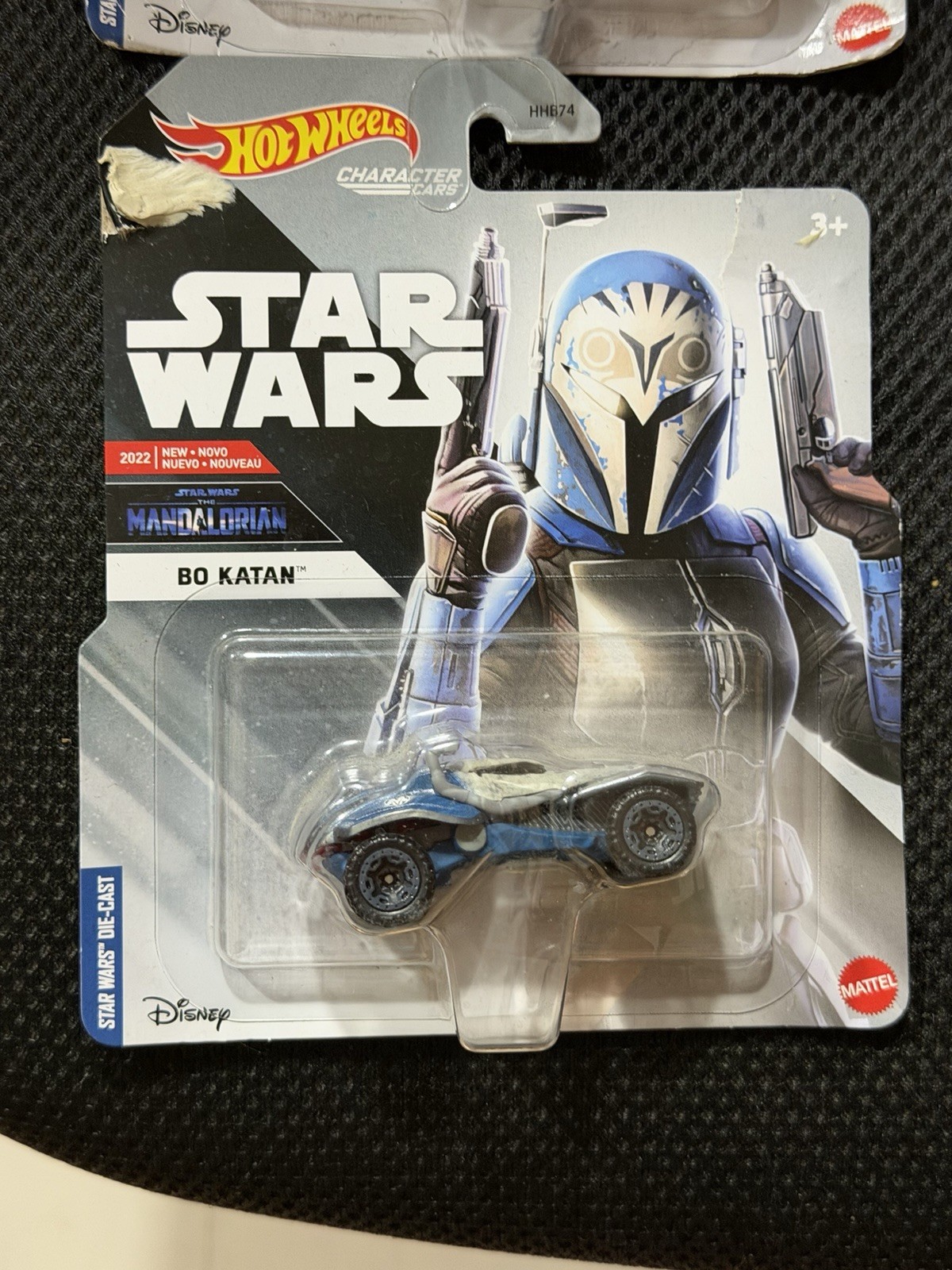 Hot Wheels Star Wars Character Cars Diecast Lot of 4 Han Solo & More Unopened