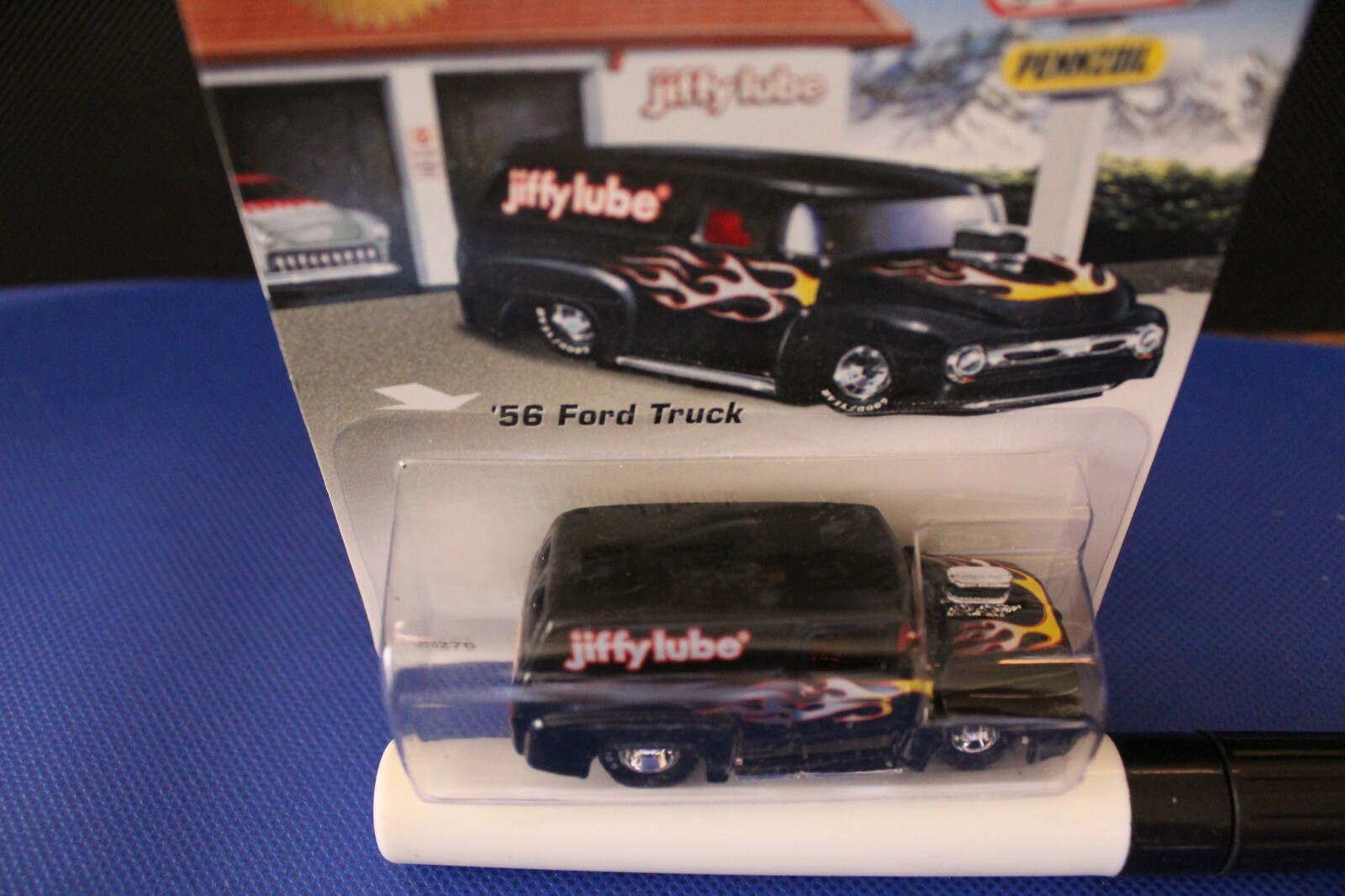 Hot Wheels BLACK 1956 FORD PANEL TRUCK SPECIAL EDITION JIFFY LUBE from 1999 HTF