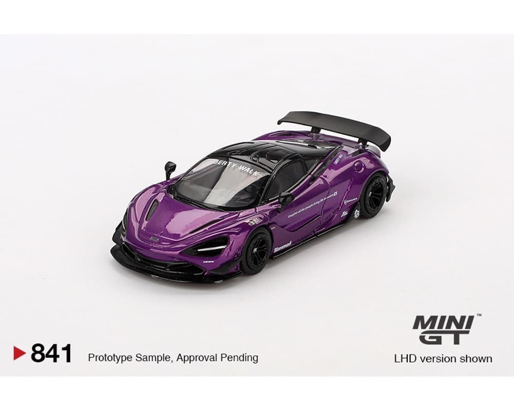 Mini GT McLaren 720S LB-Works Purple #841 1/64