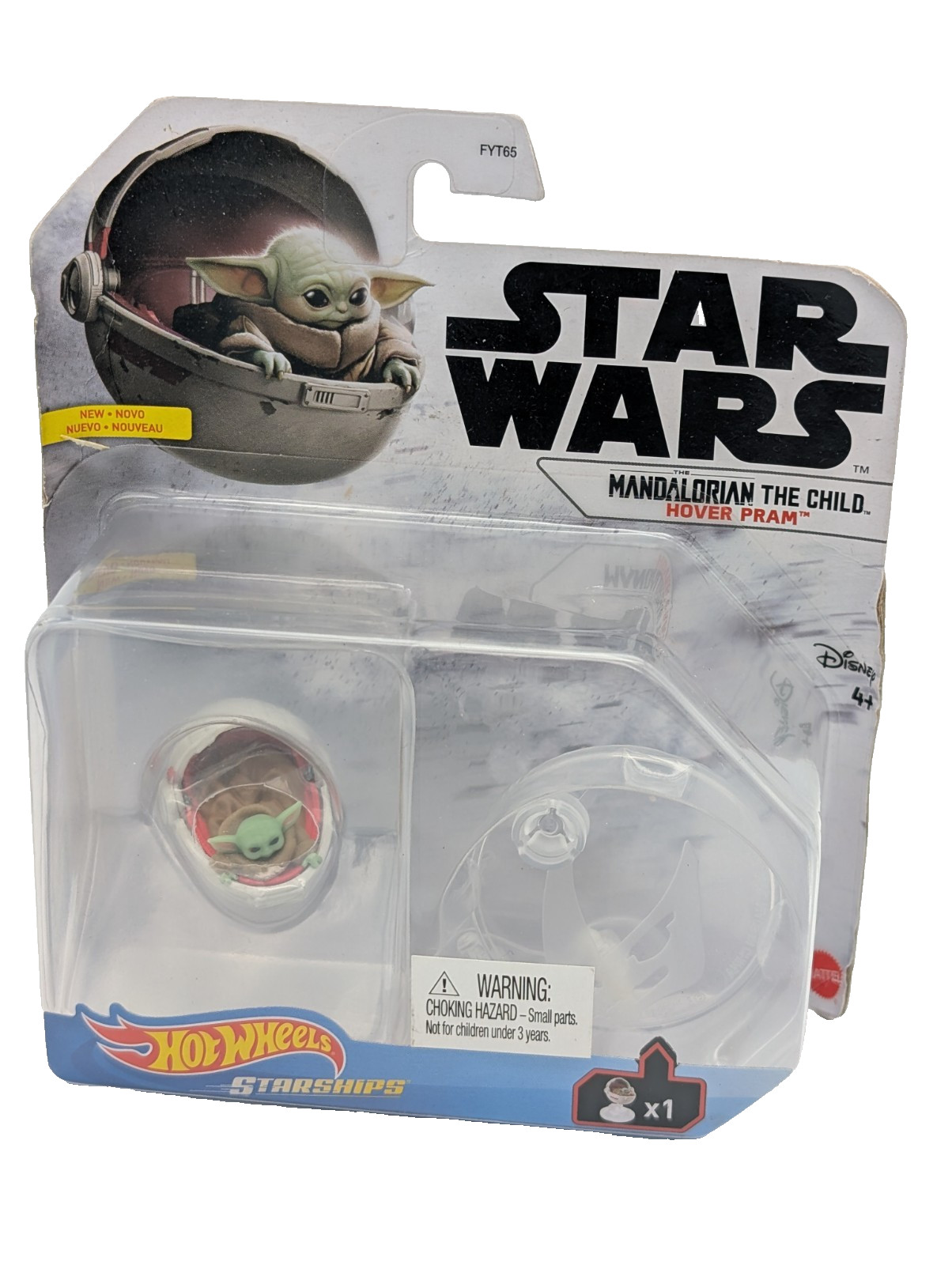 2018 Hot Wheels Star WARS Starships Mandalorian THE CHILD HOVER PRAM Baby Yoda
