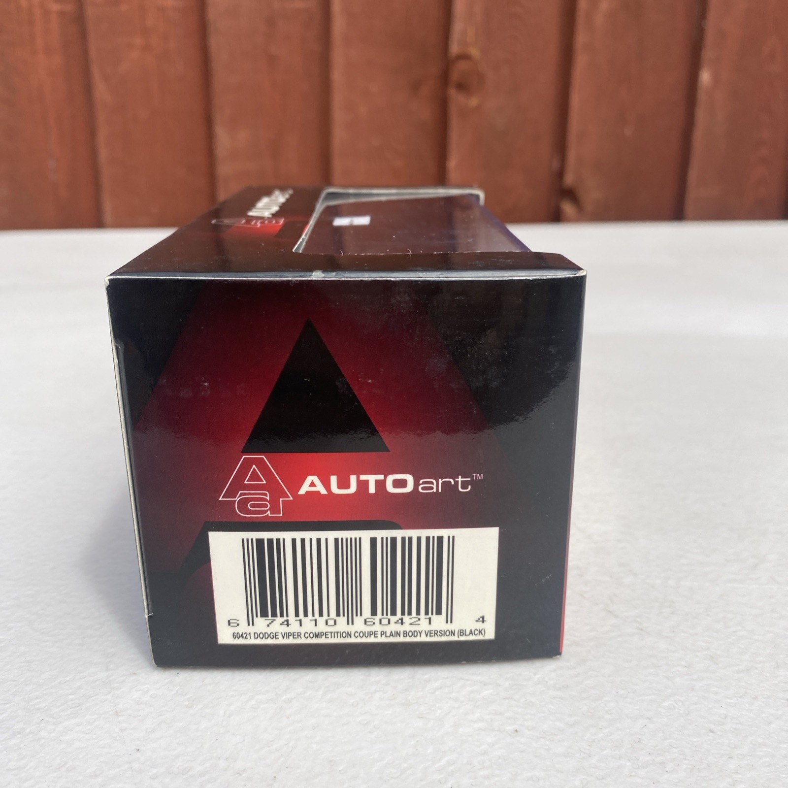 AUTOArt Dodge Viper Competition Coupe 1:43 Scale Black Ref 60421 New Boxed