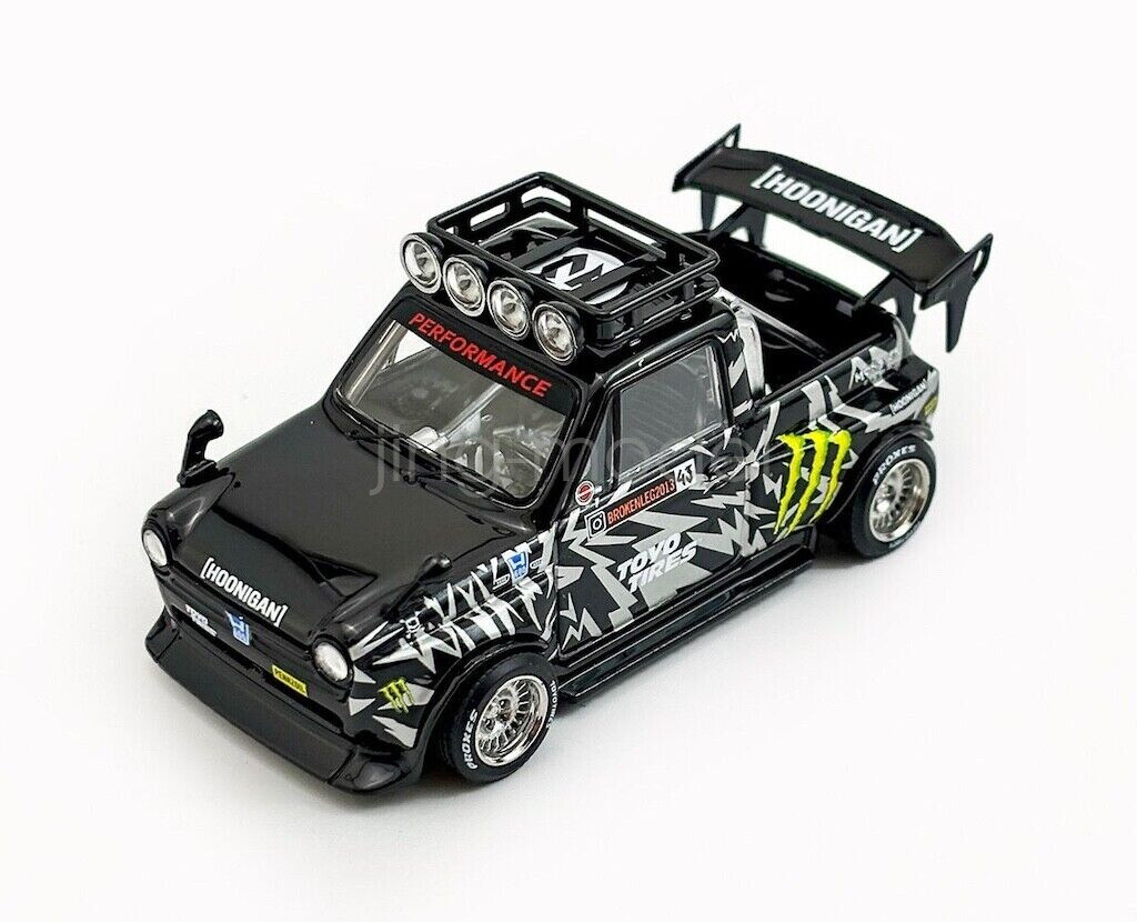 Liberty 1:64 Black N600 Pickup Truck Trailer Sport Model Diecast Metal Car