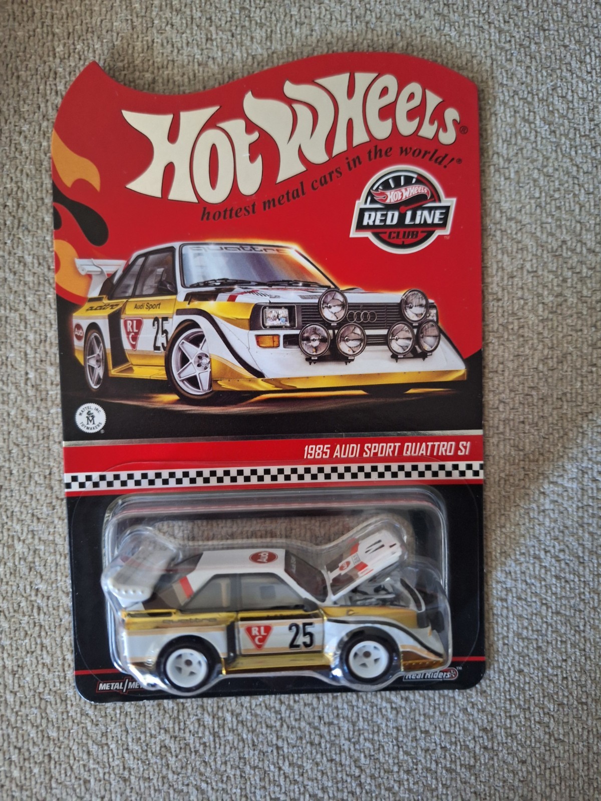 Hot Wheels RLC 1998 Subaru 22B-STI/AUDI Quattro S1 RLC Club Exclusive Sealed