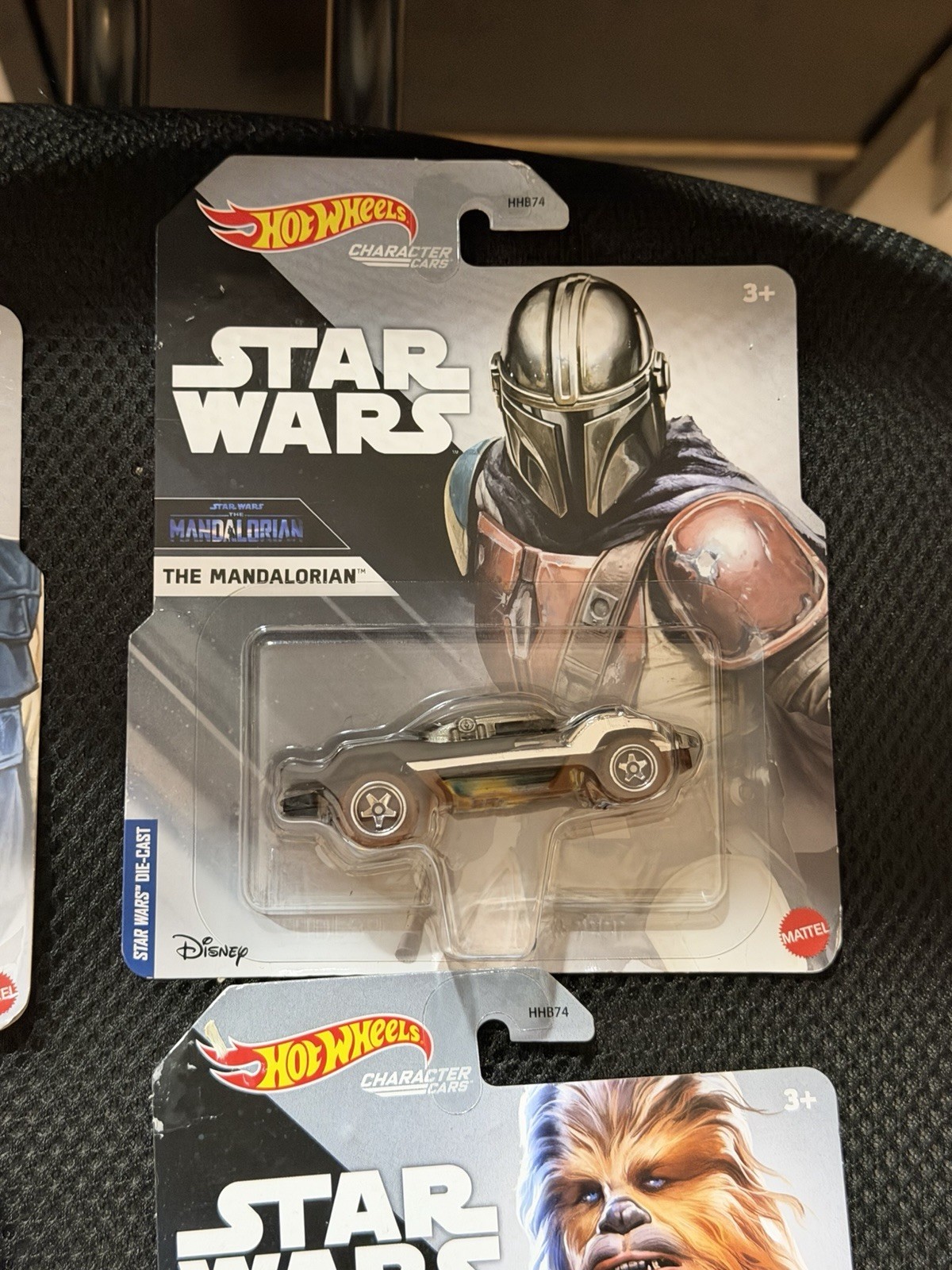 Hot Wheels Star Wars Character Cars Diecast Lot of 4 Han Solo & More Unopened