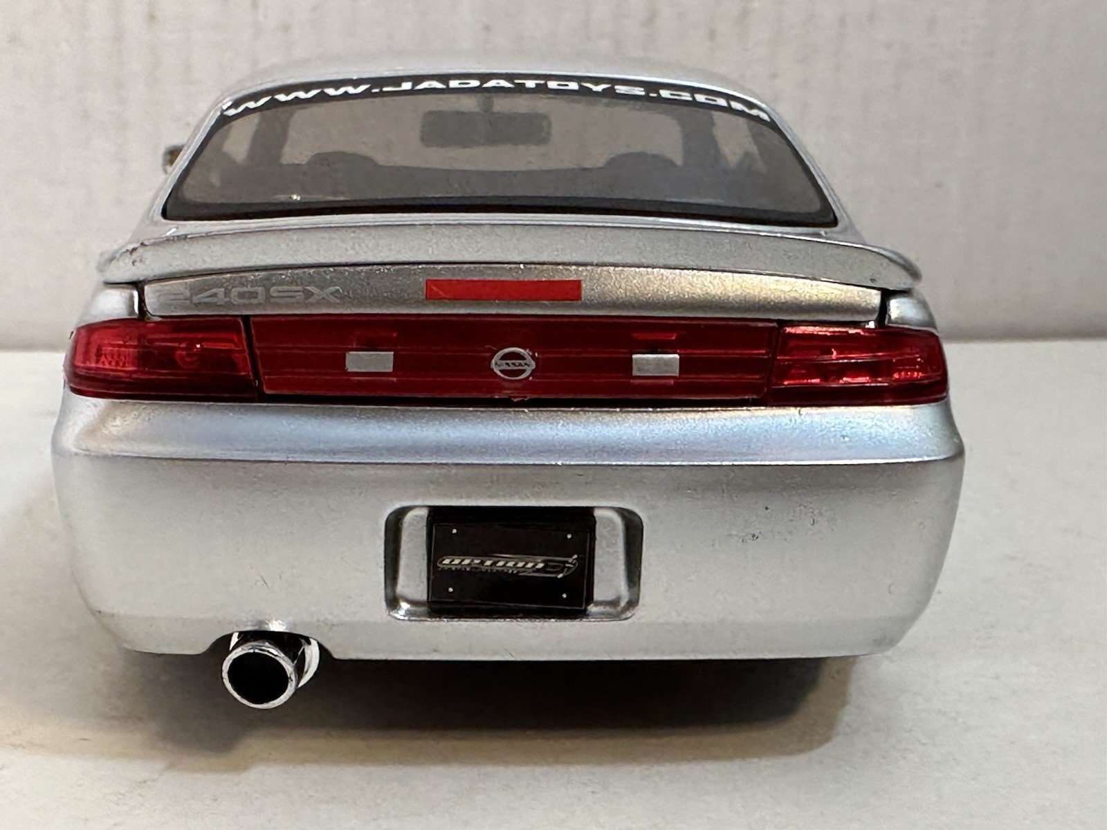 JADA OPTION D 1998 NISSAN 240SX (S-14) SILVER 1:24 DIECAST MODEL CAR NEW NO BOX