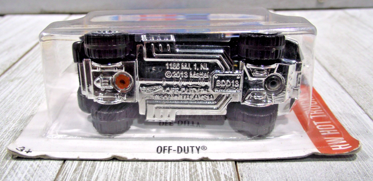 Hot Wheels HW Hot Trucks Orange Off-Duty Pickup Truck