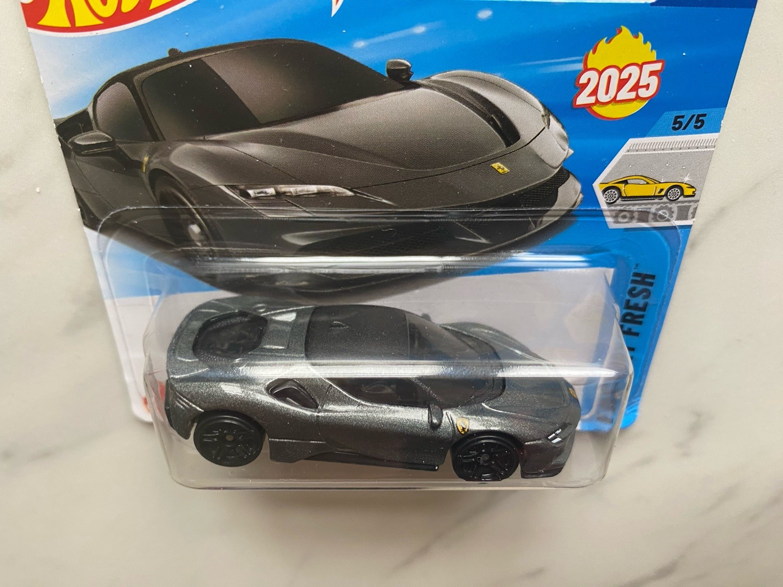 Hot Wheels Ferrari SF90 Stradale Factory Fresh 2025 Short Card Box 8