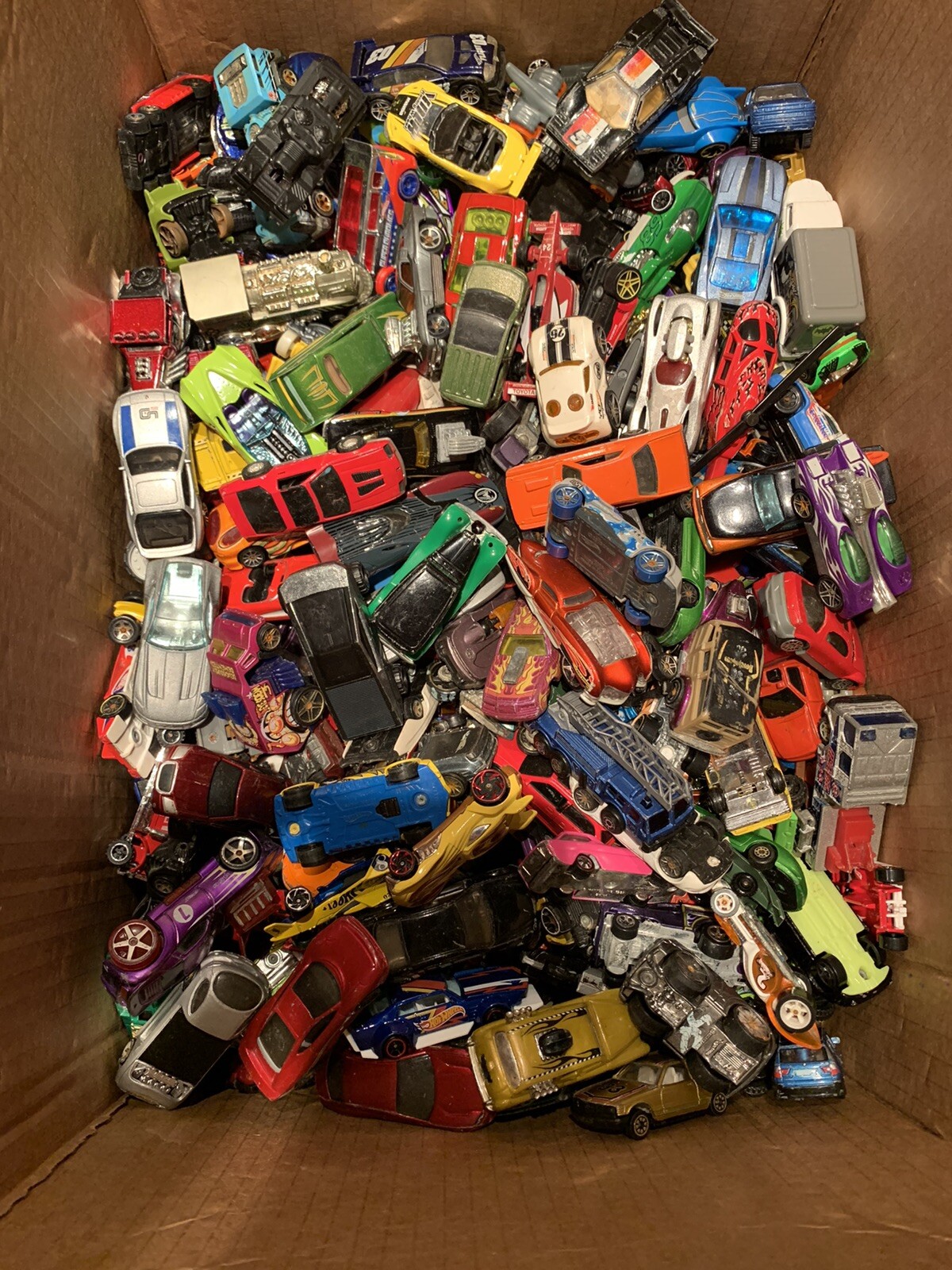 🔥Hot Wheels Lot +40 Cars Vehicles; Unsearched Matchbox, Disney, Tonka🔥🔥🔥🔥